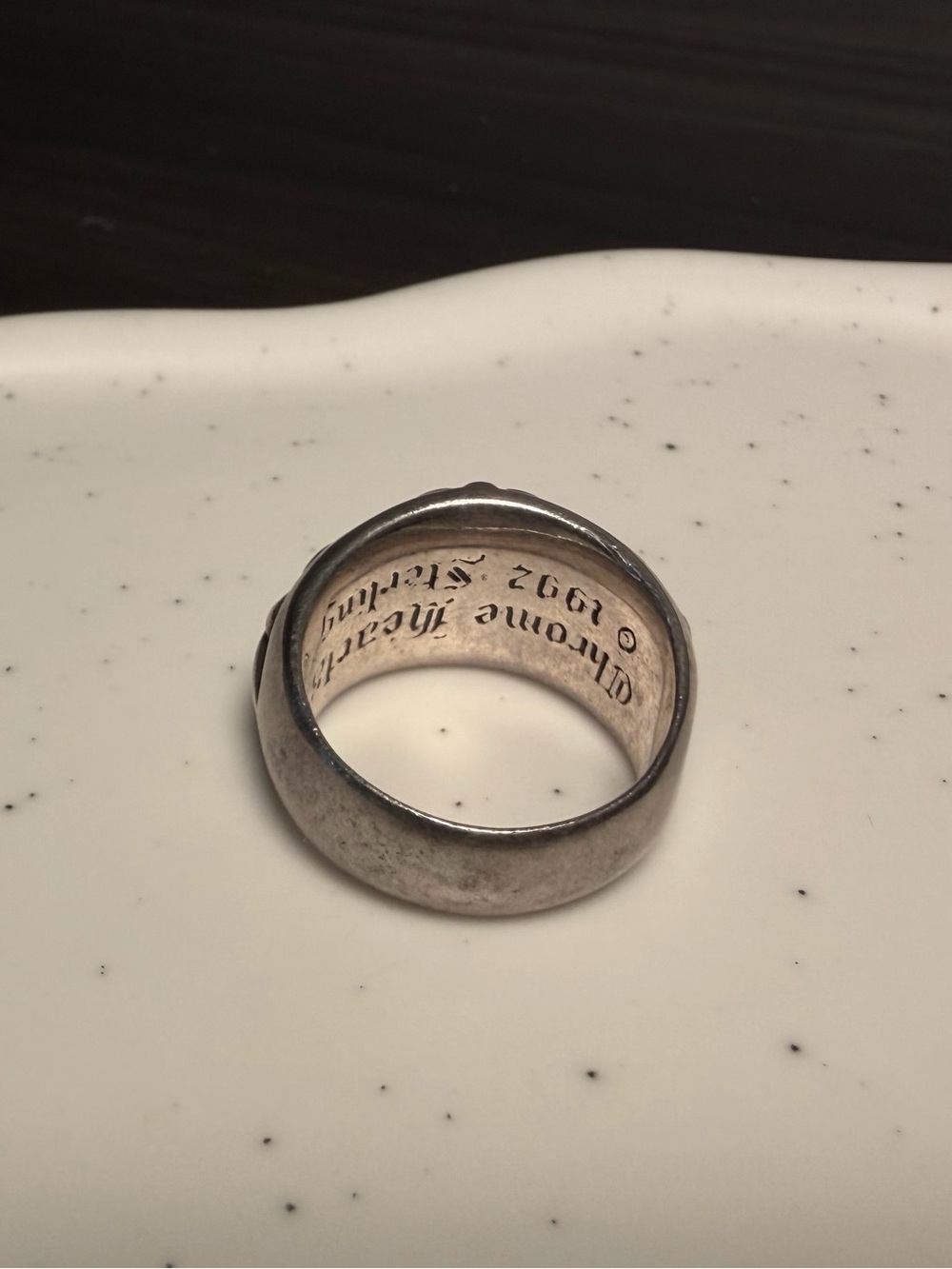 Chrome Hearts 1992 Keeper Ring Sterling Silver